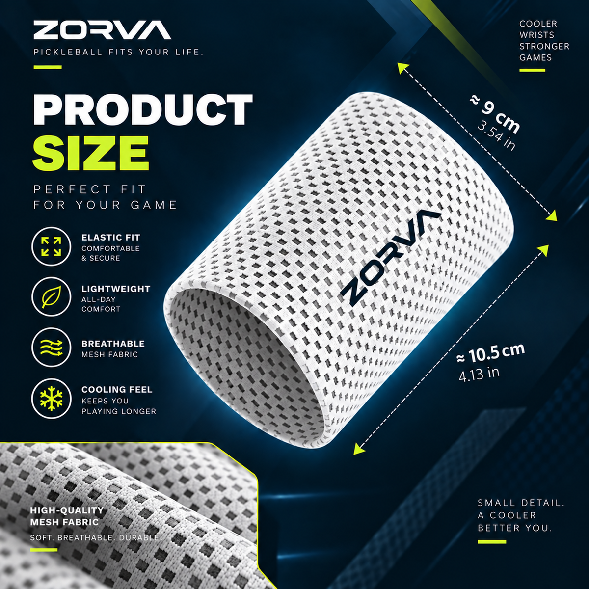 ZORVA™ Cooling Performance Wristband