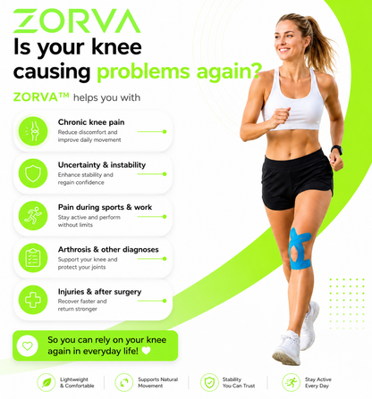 ZORVA™ Knee Stability Tape