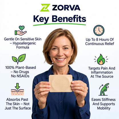 Zorva Kampo Pain Relief Patch