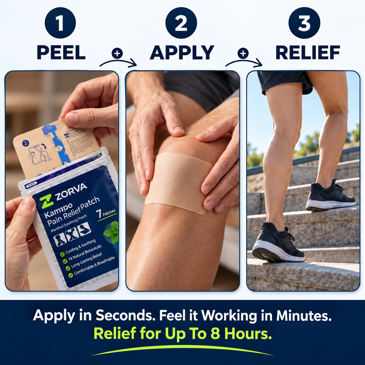 Zorva Kampo Pain Relief Patch