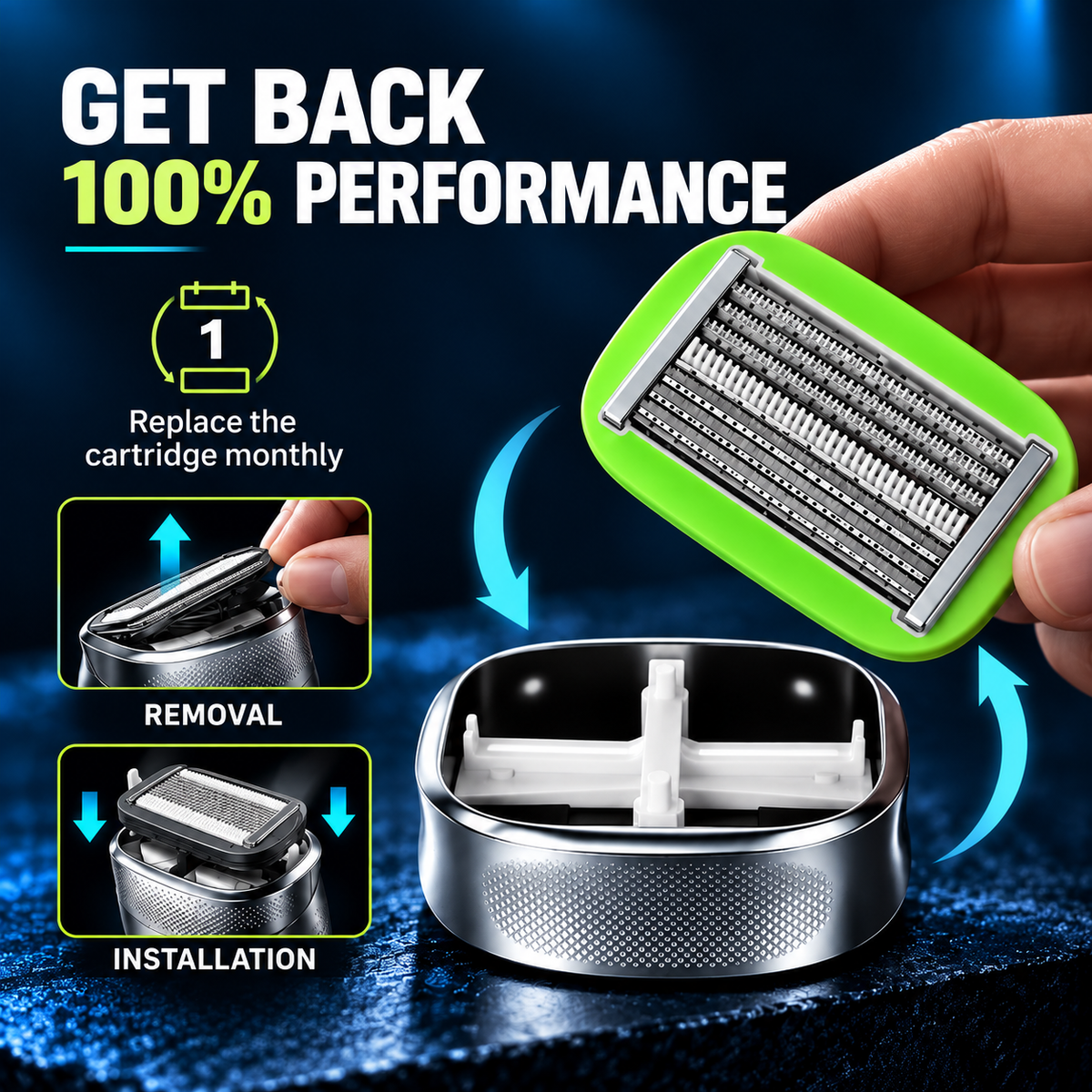 ZORVA Bald Shaver