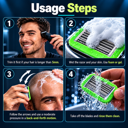 ZORVA Bald Shaver