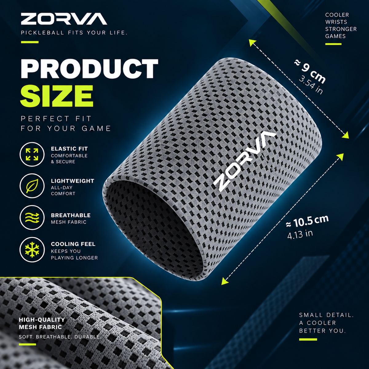 ZORVA™ Cooling Performance Wristband