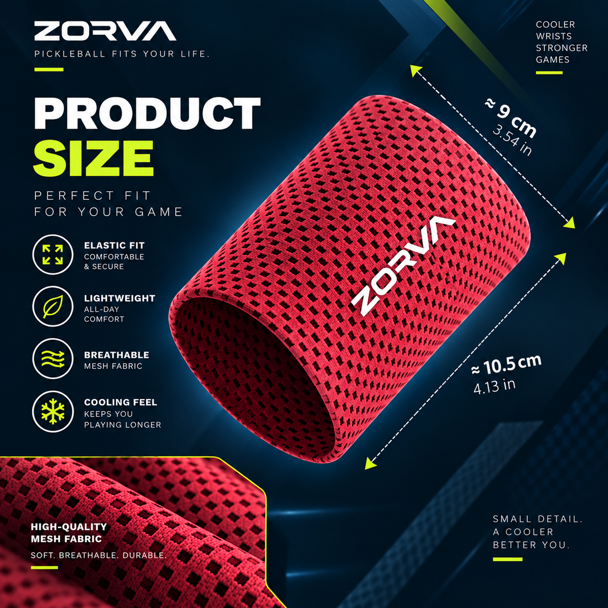 ZORVA™ Cooling Performance Wristband