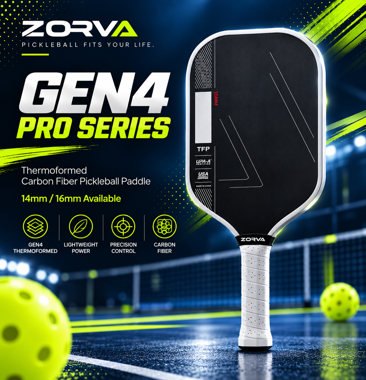 Zorva Carbon Fiber Paddle