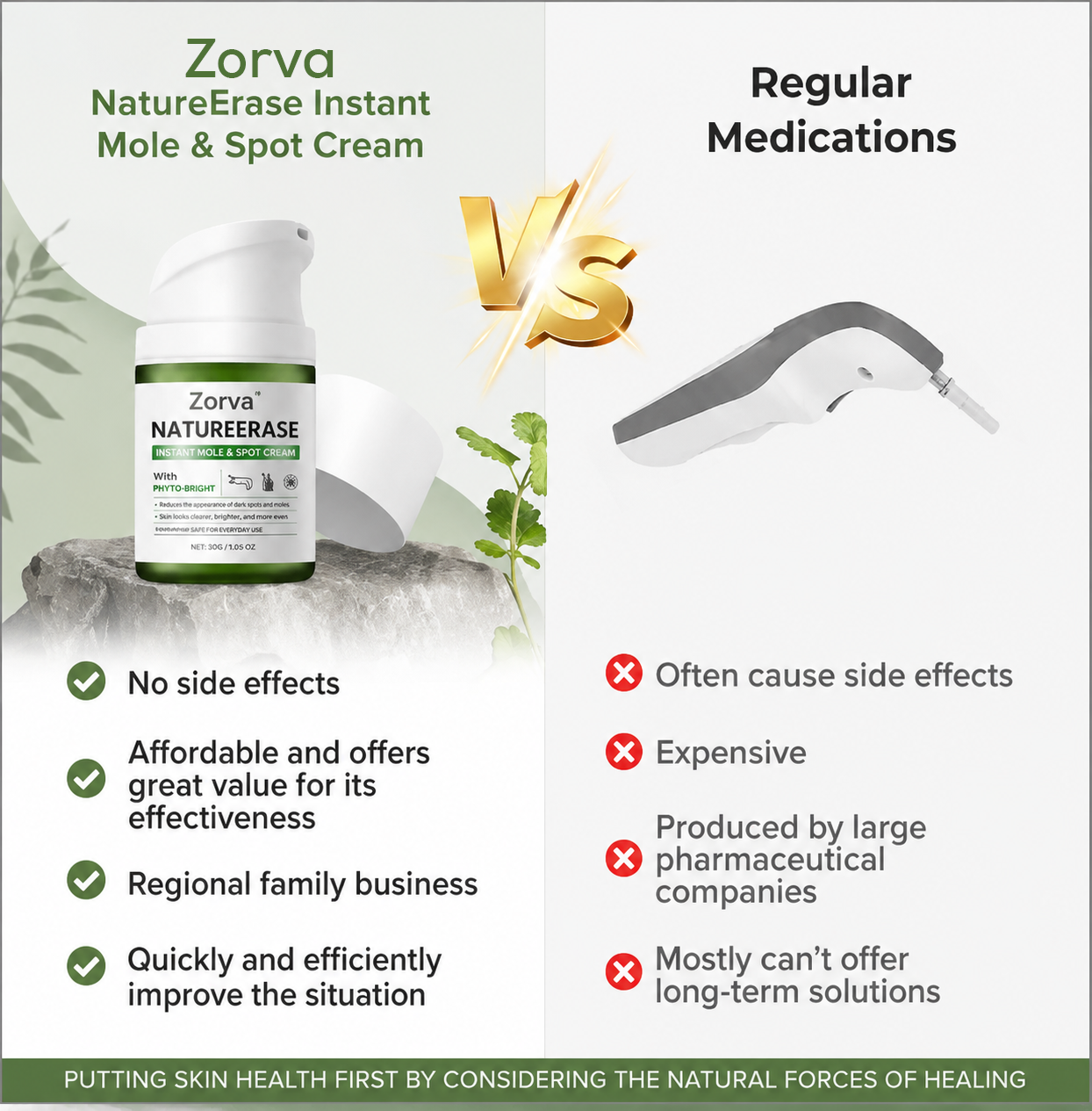 Zorva NatureErase Instant Mole & Spot Cream